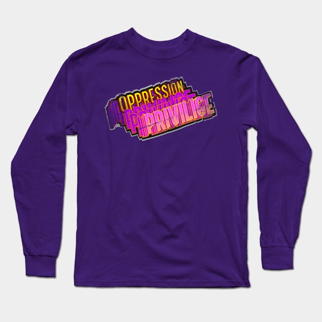 The secret to privilige Long Sleeve T-Shirt by deb draws